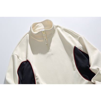 Vintage Sport Stand-Collar Casual Jacket