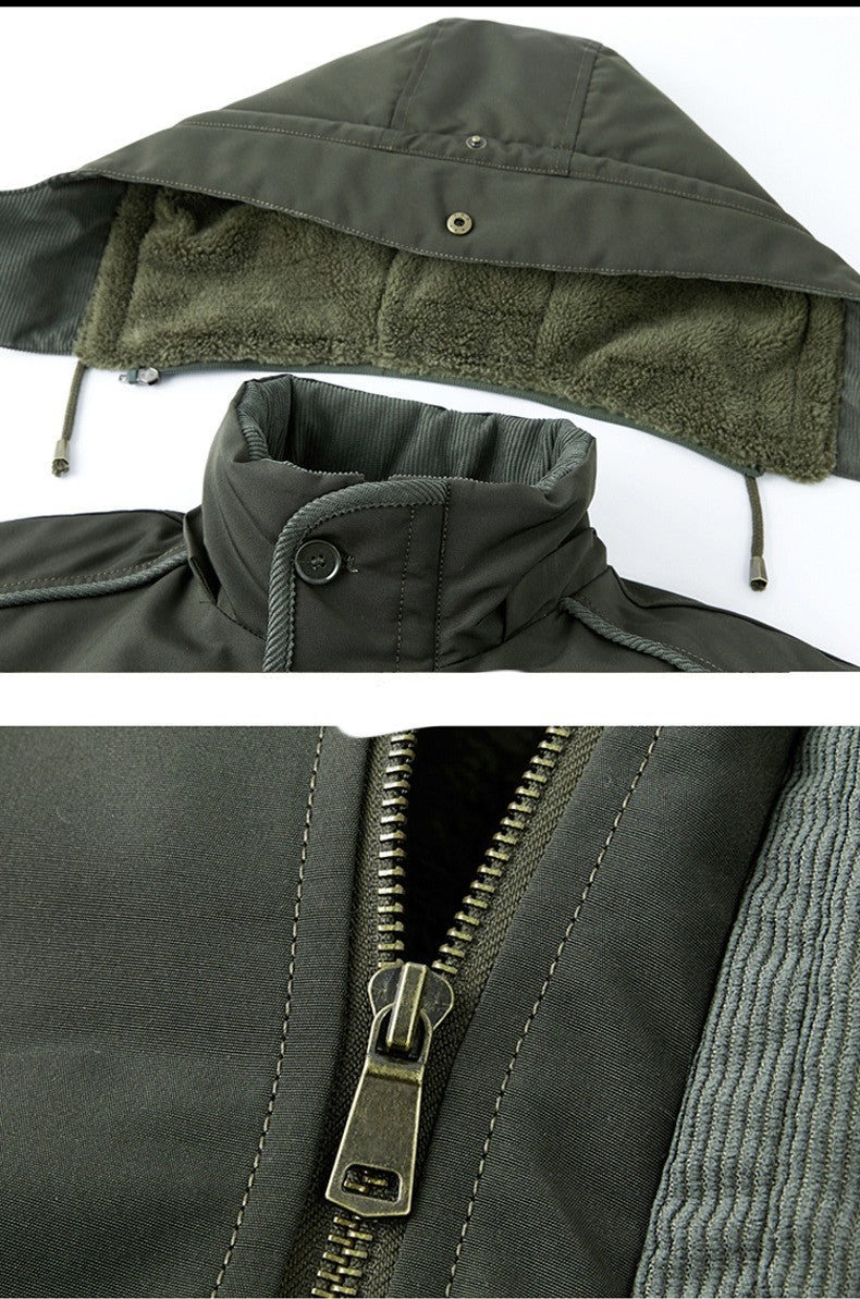 Lambswool Liner Cotton Jacket